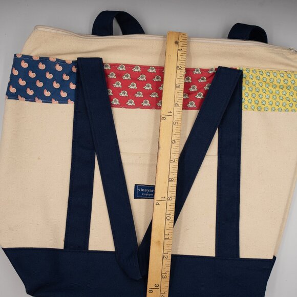 Vintage Vineyard Vines Kappa Delta Canvas Tote | Custom Collection | 2000s - Picture 13 of 15